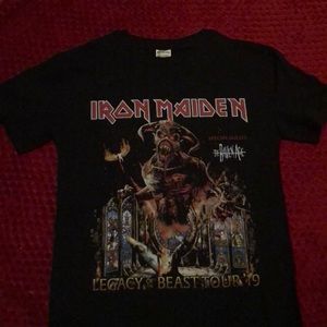 Iron Maiden Legacy of the Beast Tour 2019 tee